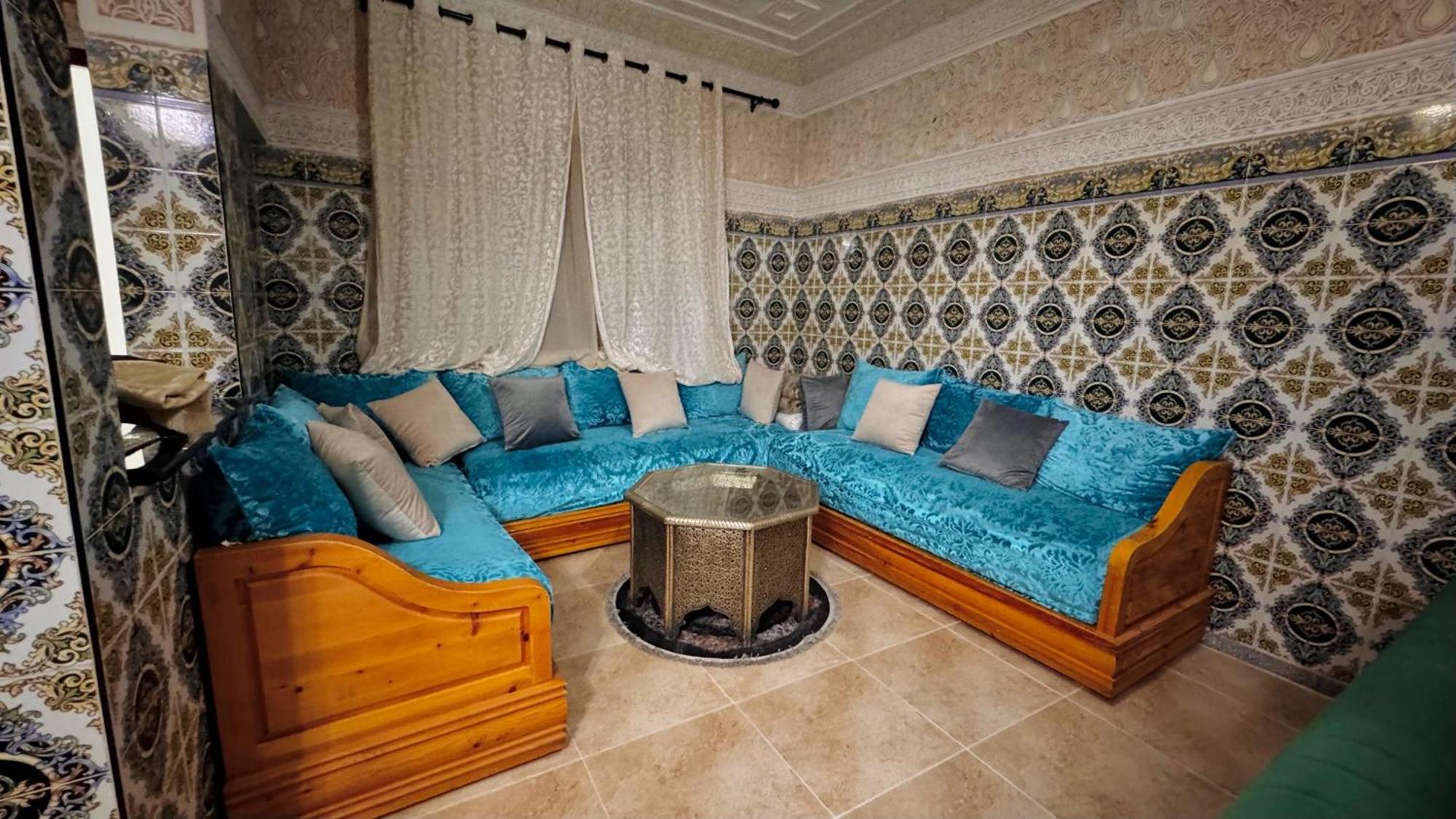 Appartement Near To Airport 262 Avenue El Khalij 2 Bedroom マラケシュ エクステリア 写真