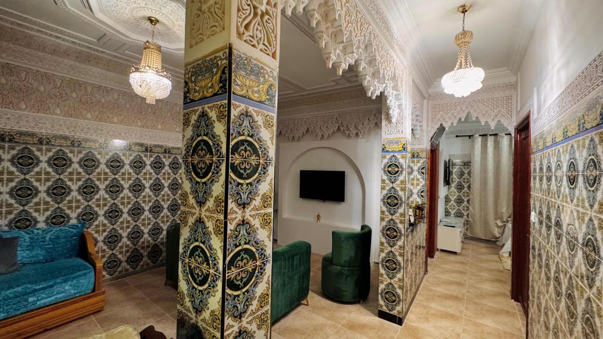 Appartement Near To Airport 262 Avenue El Khalij 2 Bedroom マラケシュ エクステリア 写真